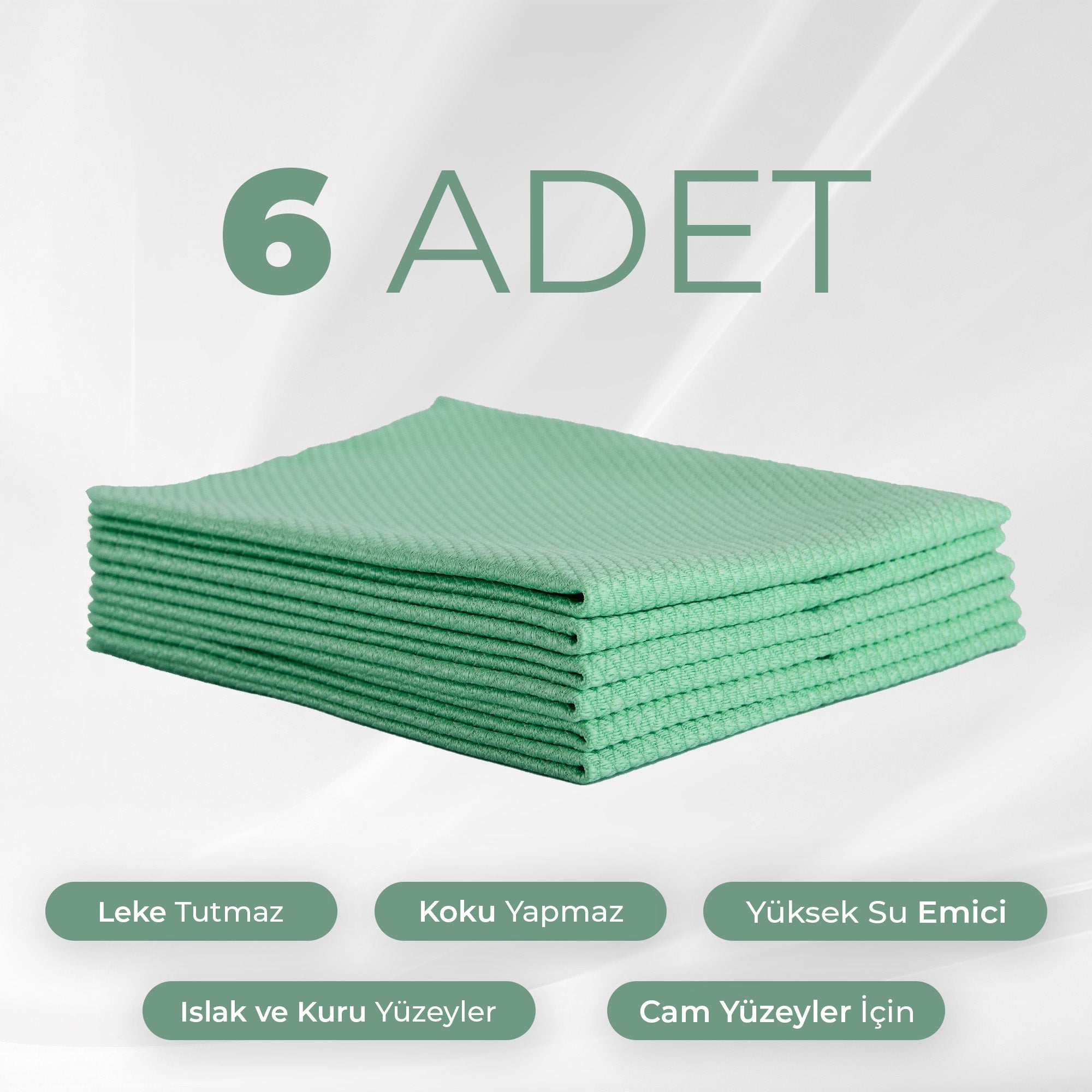 Sihirli Bez Koku İz Yapmaz 6 Adet