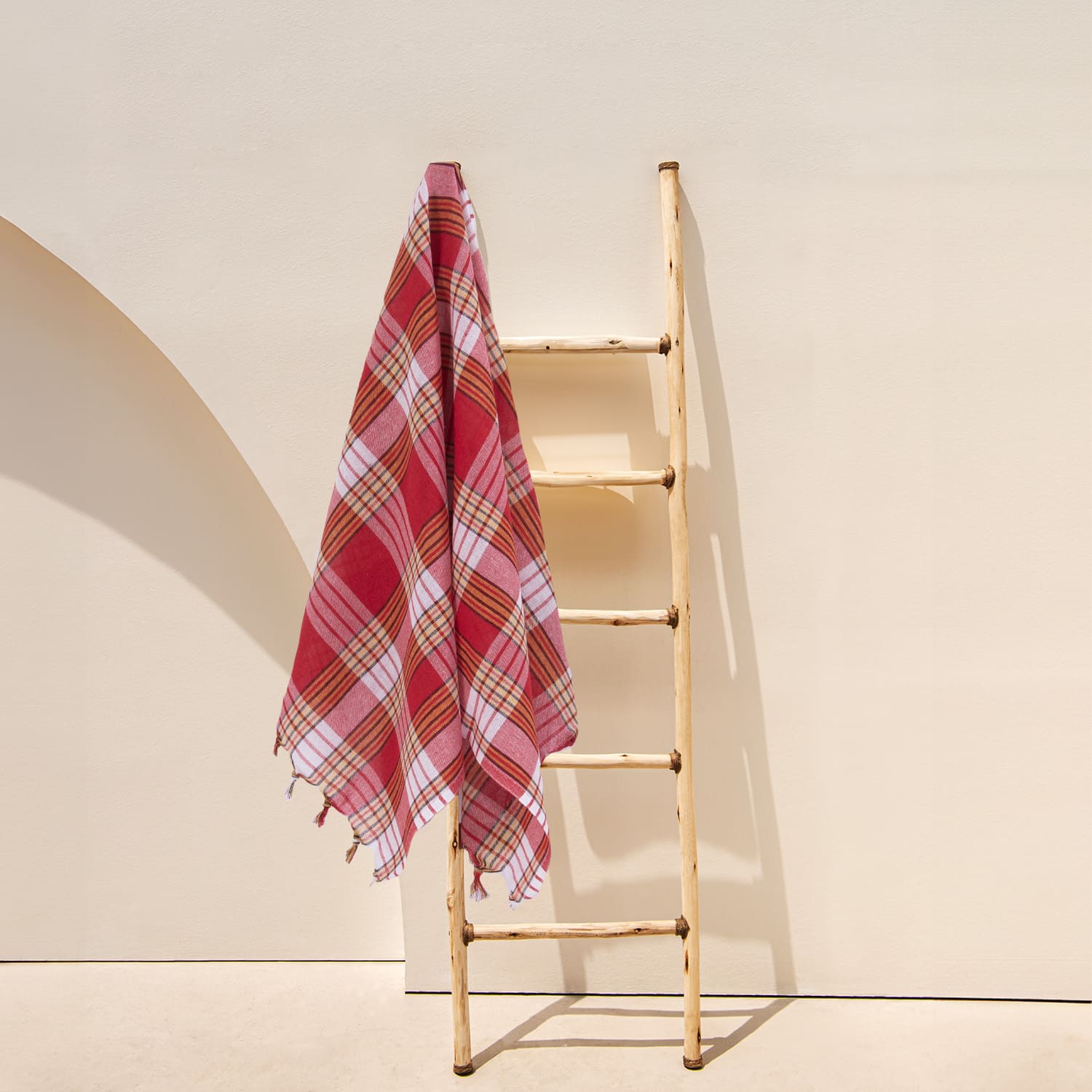 %100 Pamuk Kırmızı Hamam Peştamali 2'li - 80 X 160 Cm