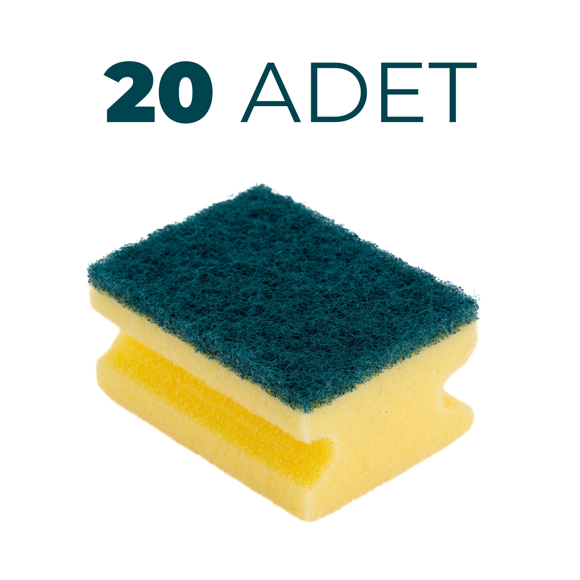 Everklean Set Oluklu Sünger 20'li