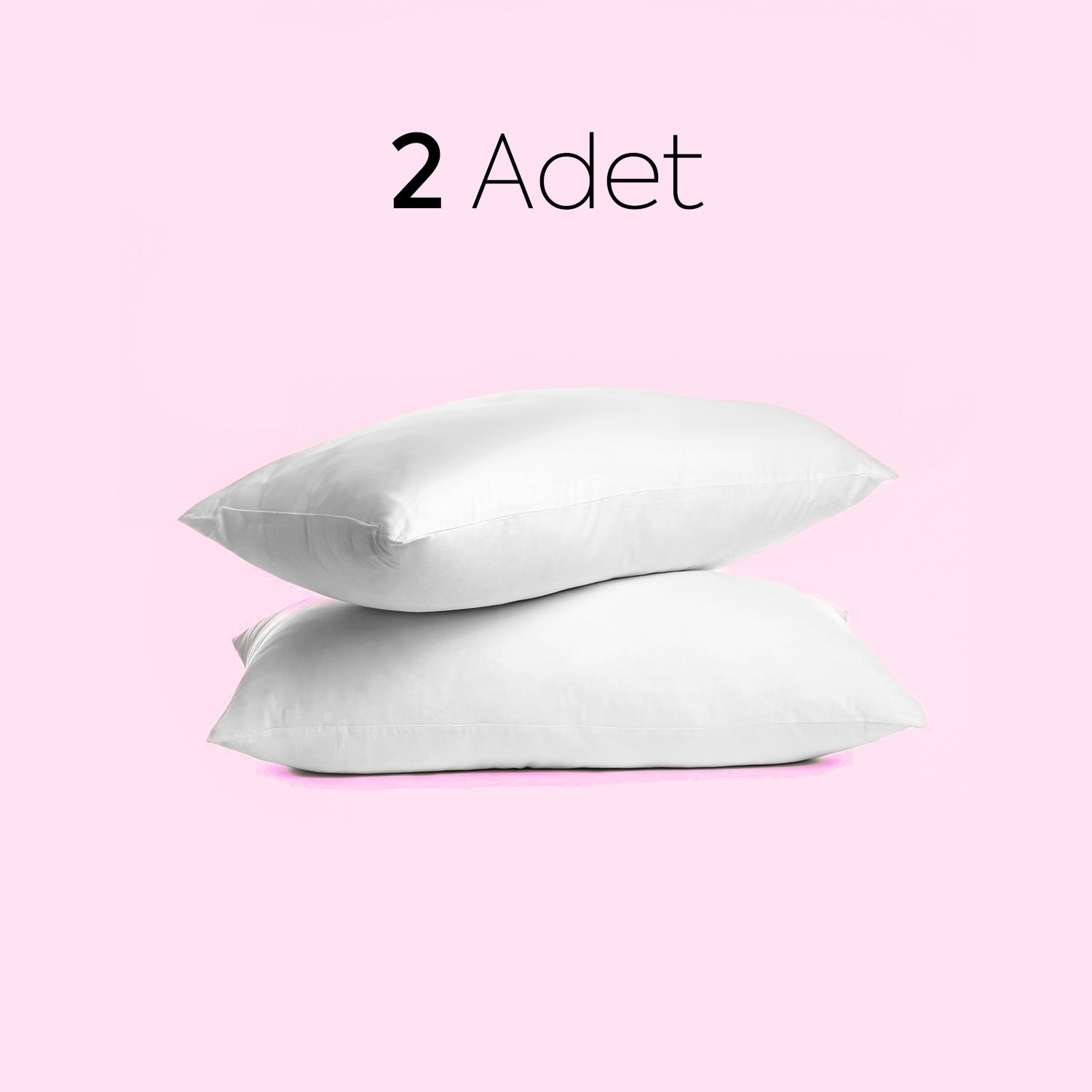 Microfiber Ultra 2 Adet Dolgulu Yumuşak Yüksek Antialerjik Yastık 50x70 cm