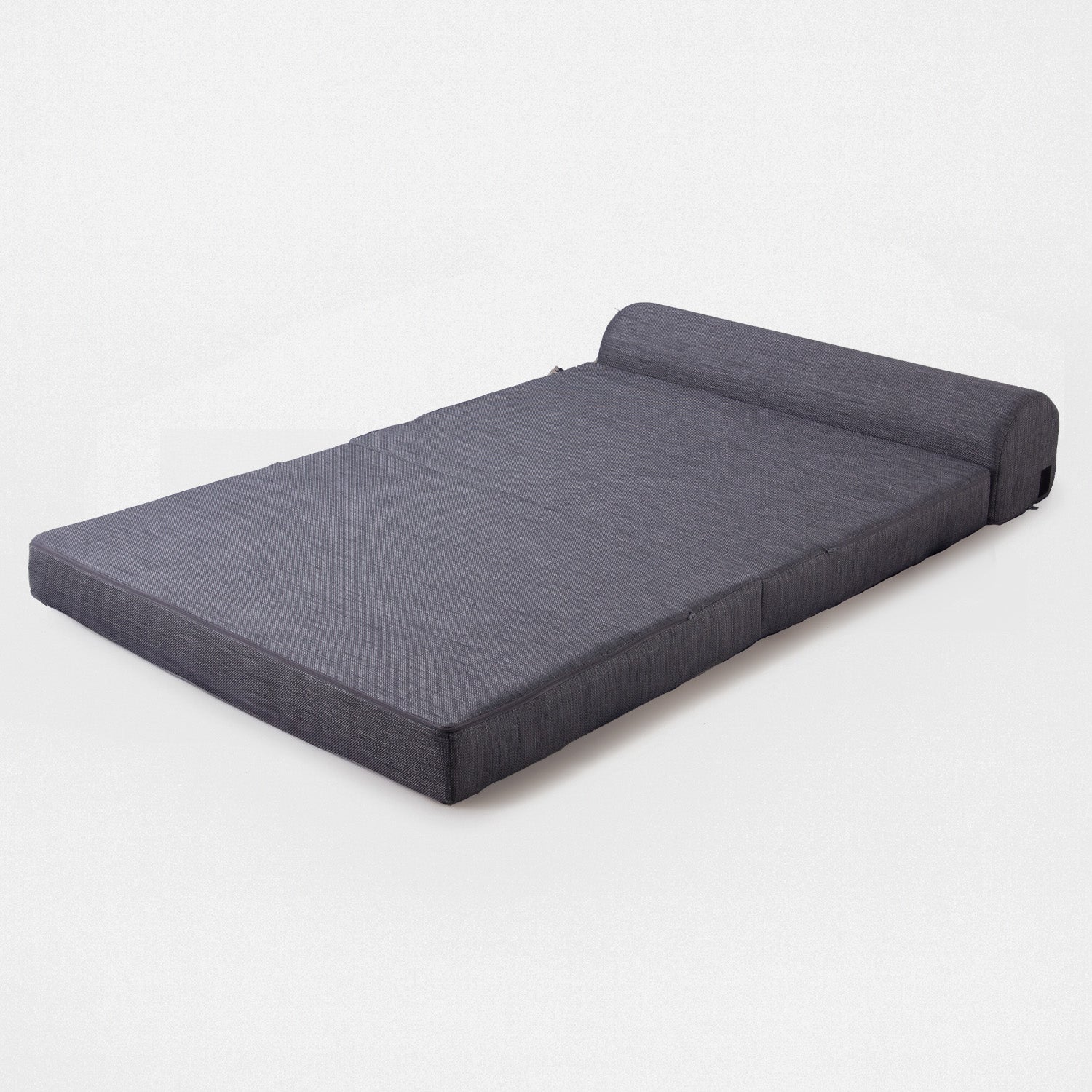 Magic Keten Görünümlü Katlanır Yataklı Koltuk Çift Kişilik Antrasit