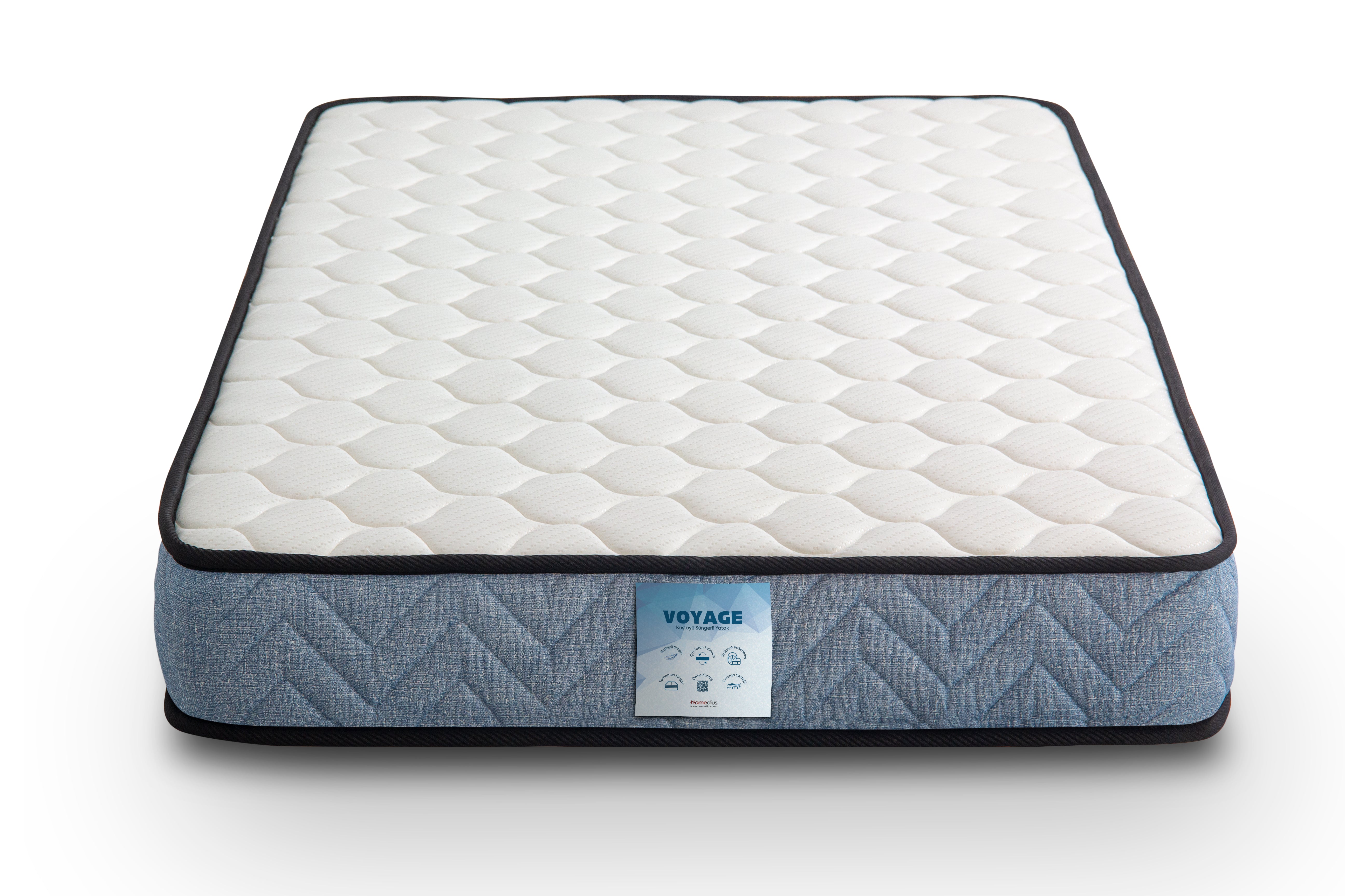 Voyage Kuştüyü Süngerli Tek Kişilik Yatak