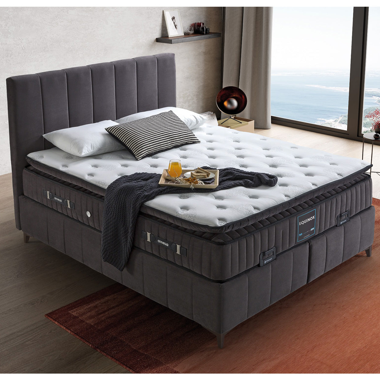 Homedius Equinox Kuştüyü Pocket Yaylı Yatak Rollpack